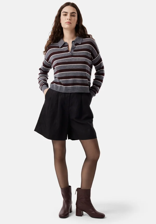 Stiefelette - bordeaux