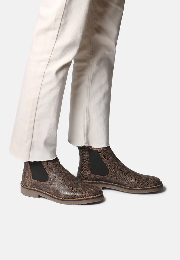 Stiefelette - brown black