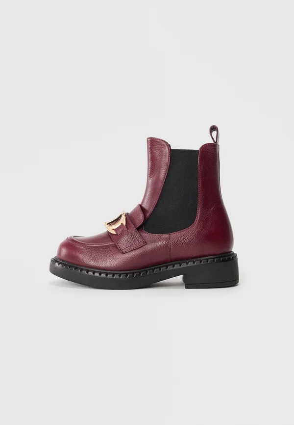 Stiefelette - burgundy