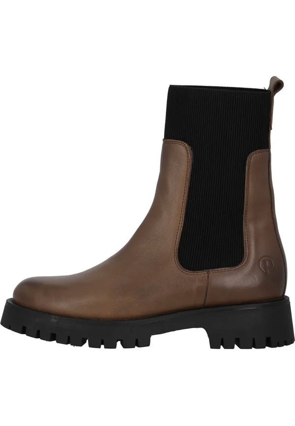 Stiefelette - cappuccino