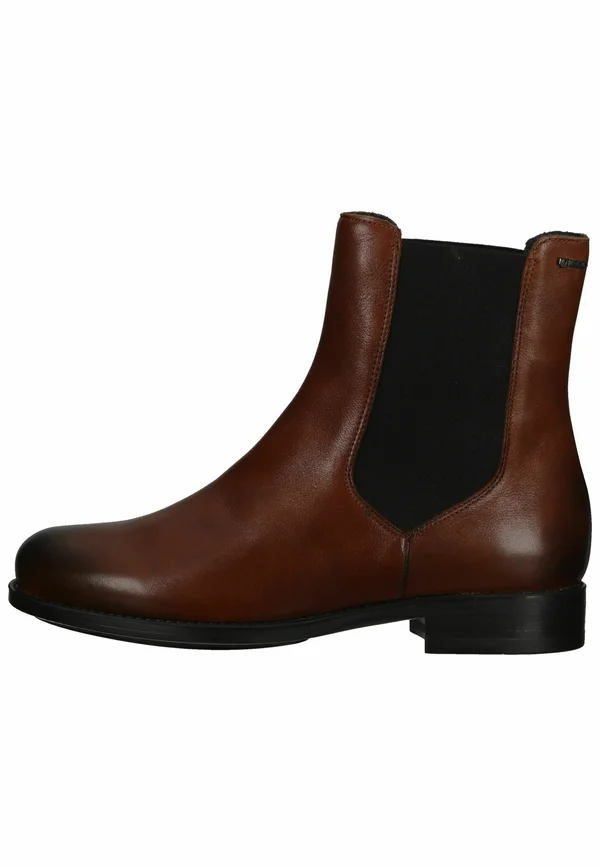 Stiefelette - cognac