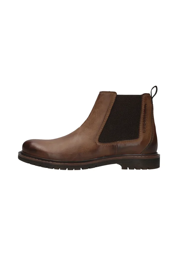 Stiefelette - cognac