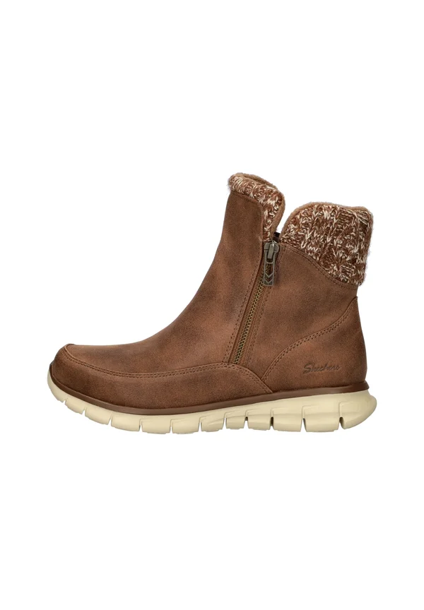 Stiefelette - cognac