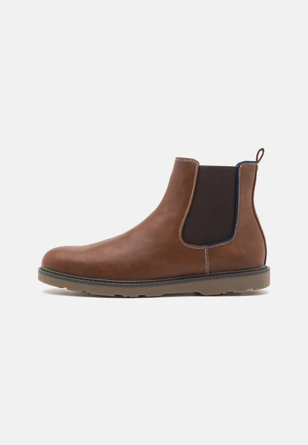 Stiefelette - cognac