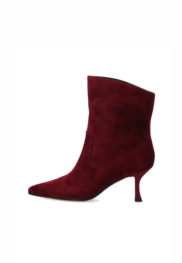 Stiefelette - dark red