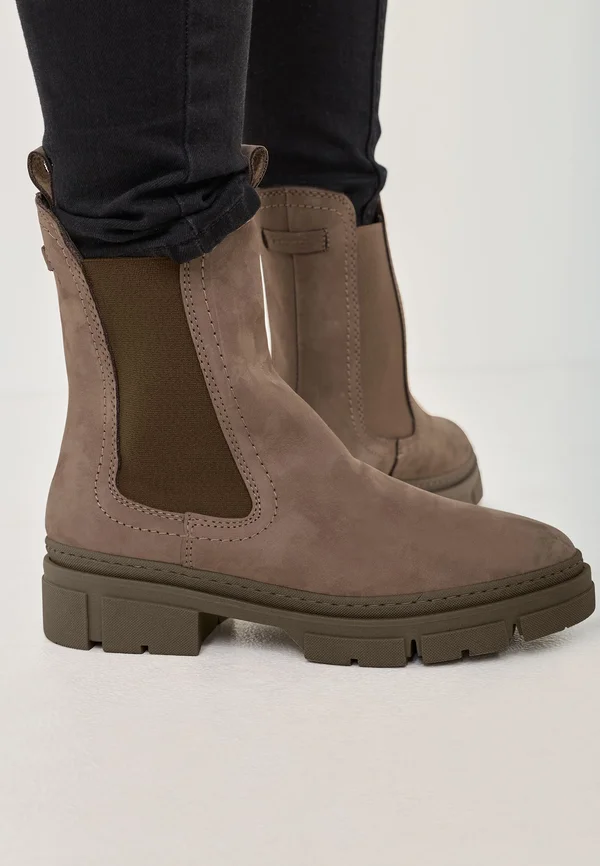 Stiefelette - dune nubuc