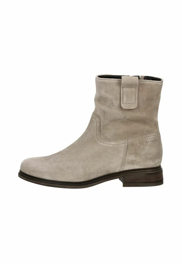 Stiefelette - kiesel flausch