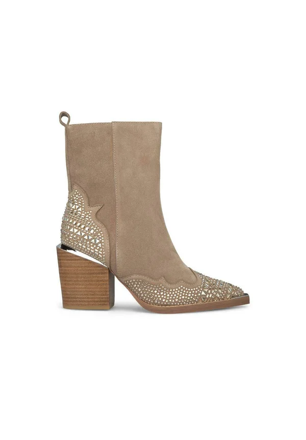 Stiefelette - marrón jaspeado