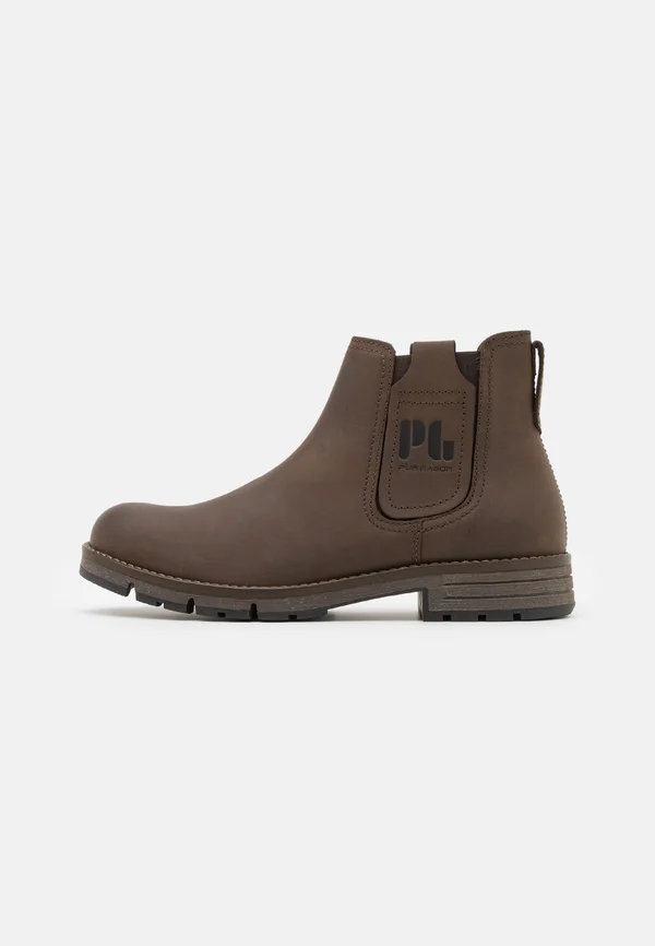 Stiefelette - mocca
