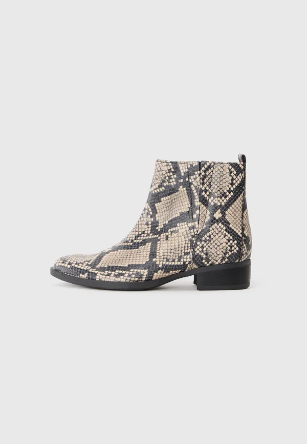 Stiefelette - natur/schwarz