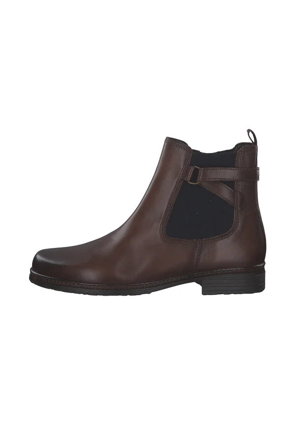 Stiefelette - sattel eff blue