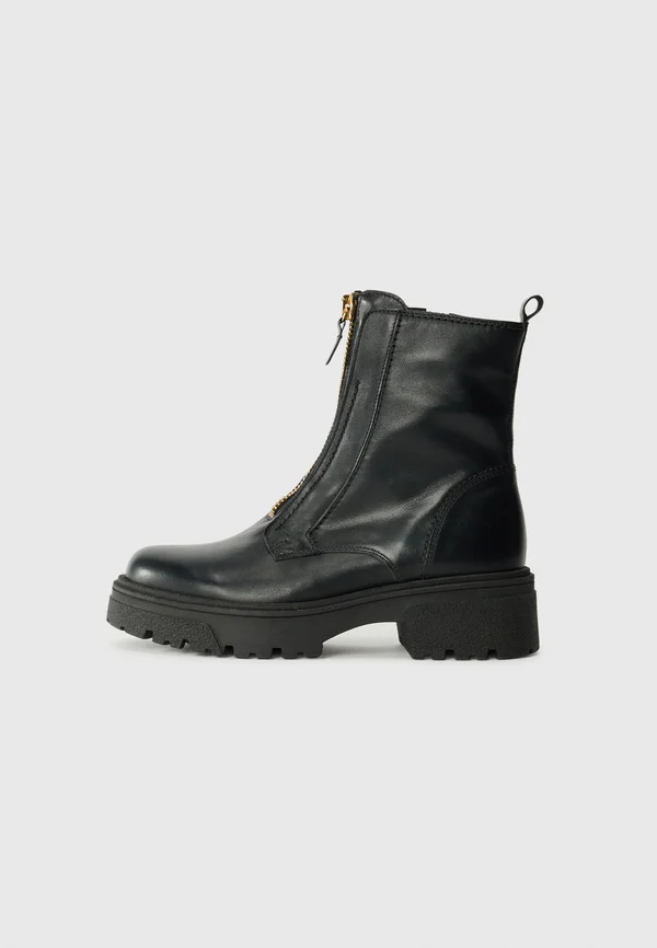 Stiefelette - schwarz/gold-coloured