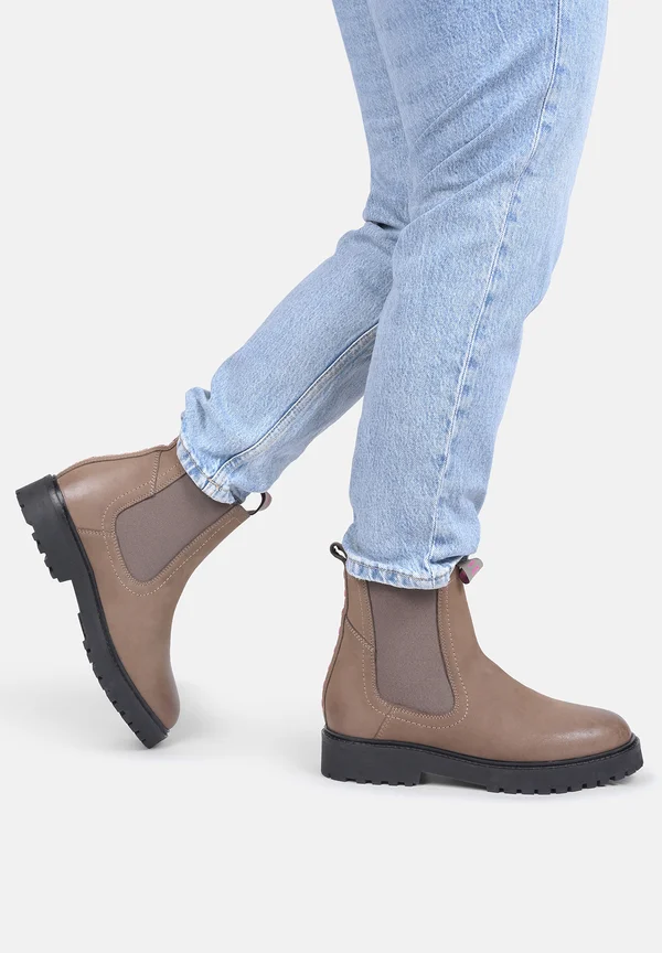 Stiefelette - taupe