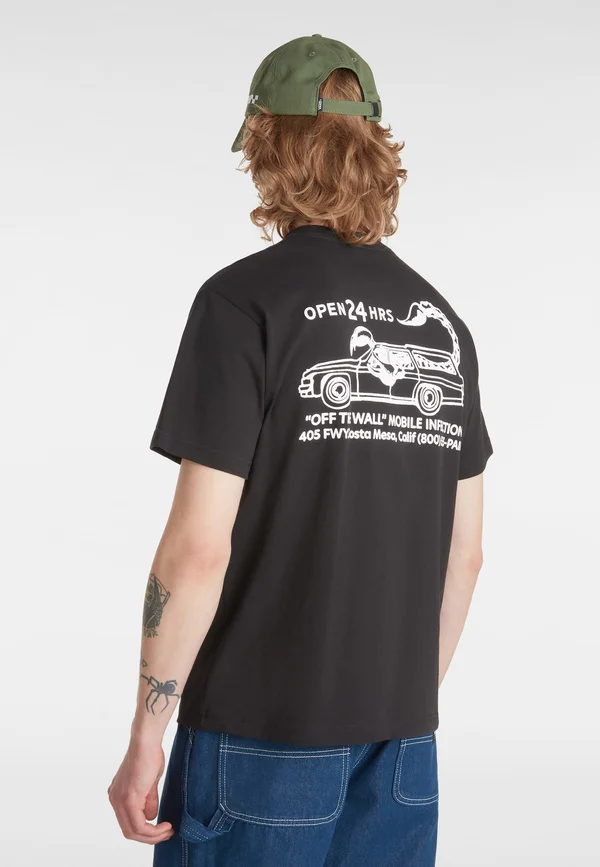 STING WAGON - T-Shirt print - black