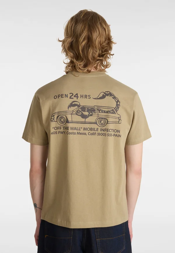 STING WAGON - T-Shirt print - olive