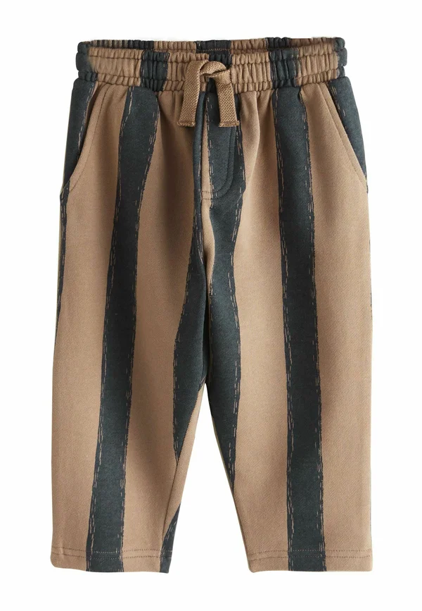 Stoffhose - black brown