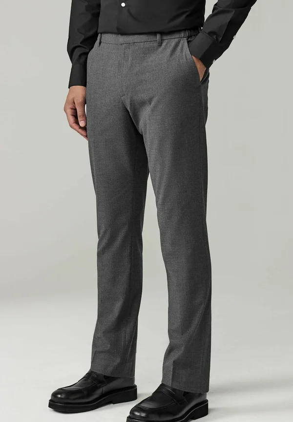 Stoffhose - charcoal grey