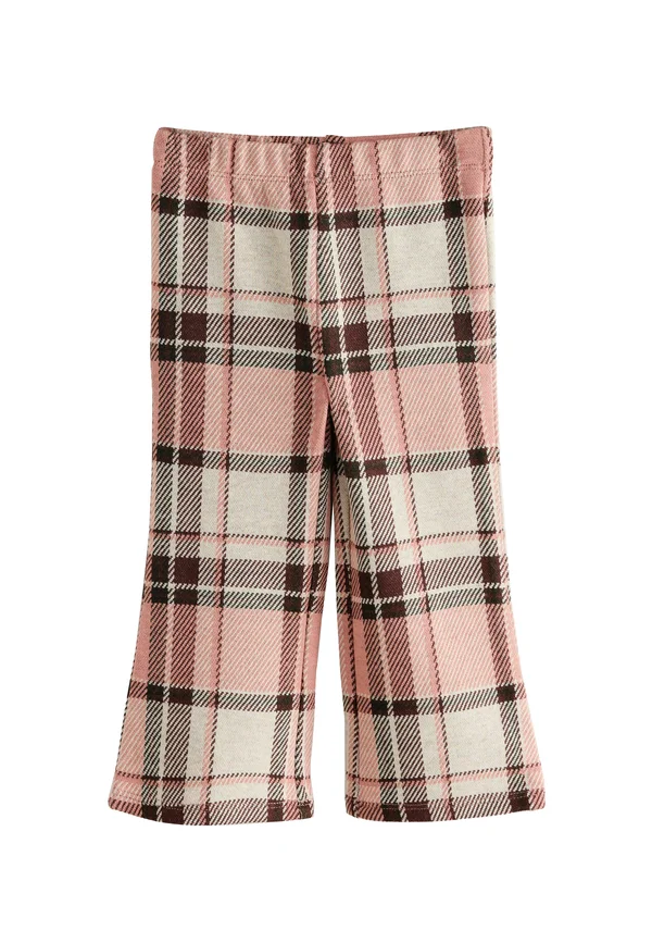 Stoffhose - pale pink check