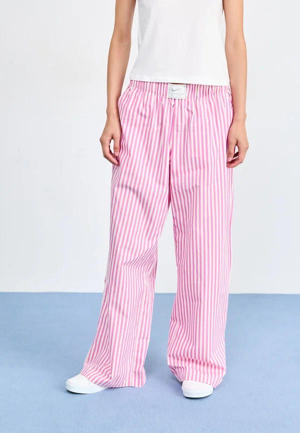 Stoffhose - playful pink/sail