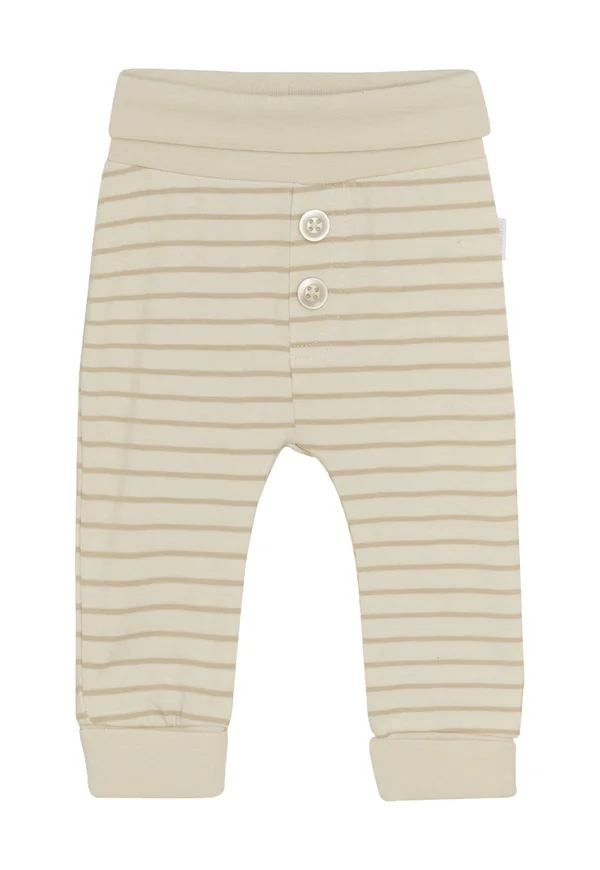 Stoffhose - stripe pattern off white