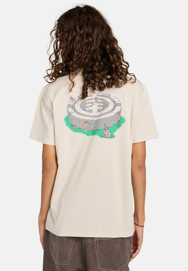 STONE AGE - T-Shirt print - beige