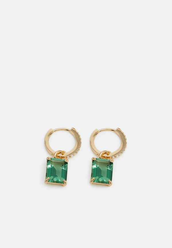 STONE HUGGIE DROP - Ohrringe - gold-coloured/erinite