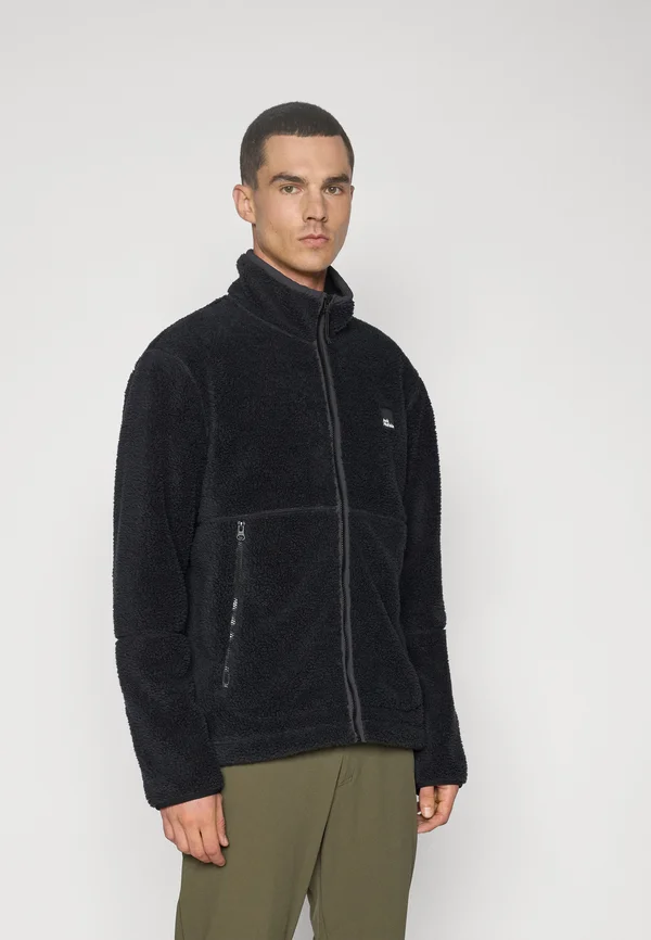 STONE LITE - Fleecejacke - black