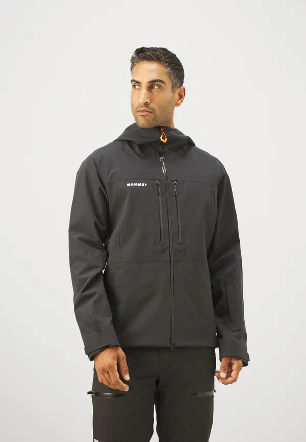 STONEY HOODED - Hardshelljacke - black
