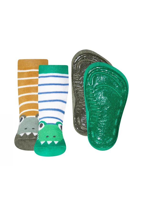 STOPPER KROKODIL 2ER PACK - Socken - bunt