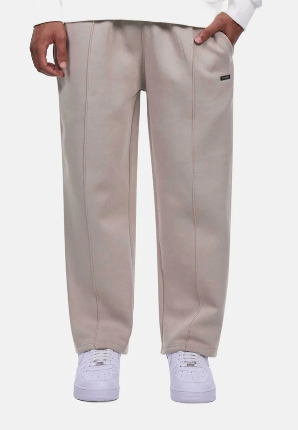 STRAIGHT LEG JOGGER - Jogginghose - simplytaupe