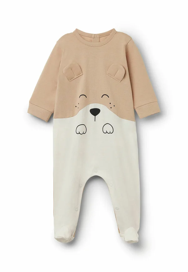 Strampler - latte stampa cagnolino