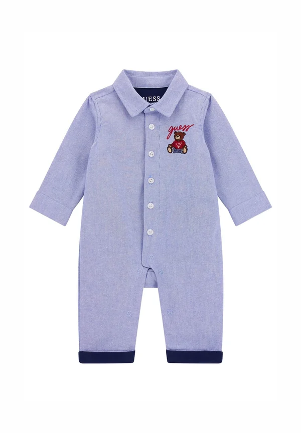 STRAMPLER LOGOSTICKEREI - Jumpsuit - blau