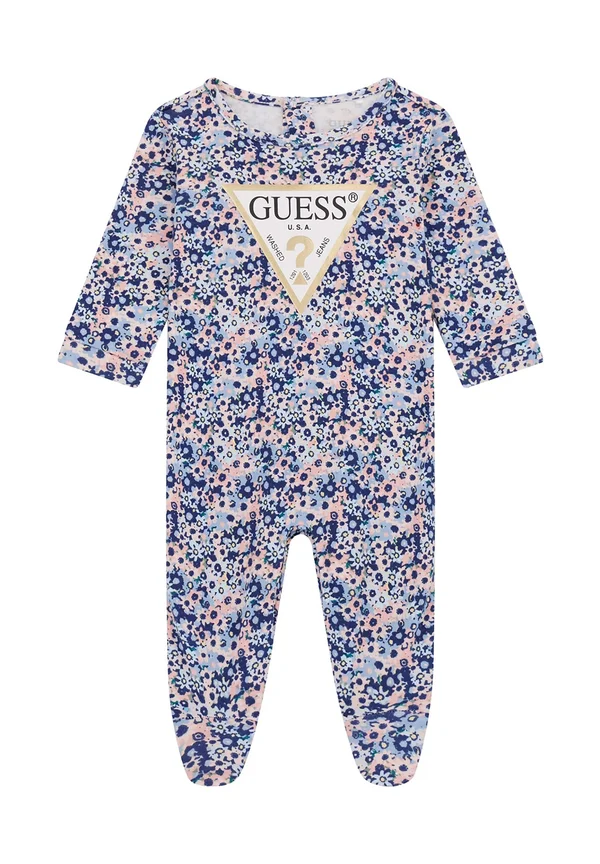 Strampler - mehrfarbig grundton blau