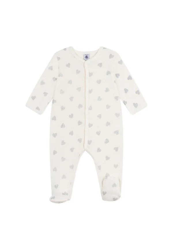 Strampler - milk argent