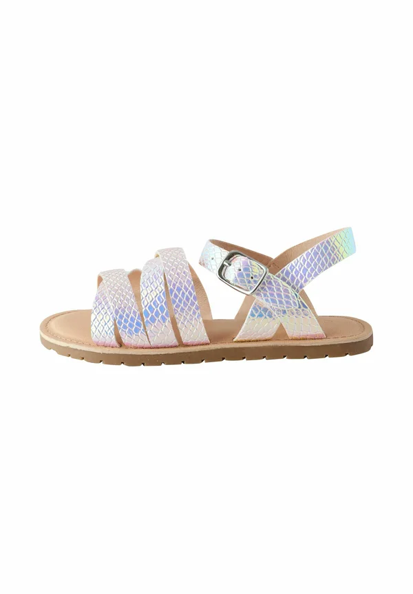 Strappy Sandals - Riemensandalette - iridescent purple