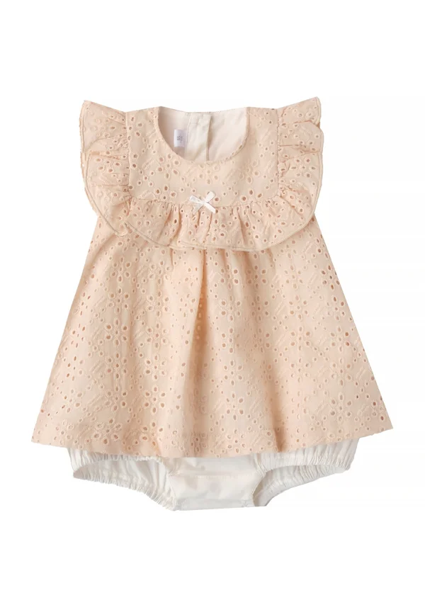STRAW SET - Freizeitkleid - beige