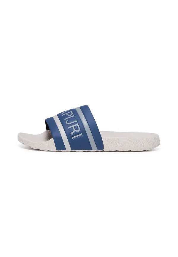 STREAM - Pantolette flach - white navy