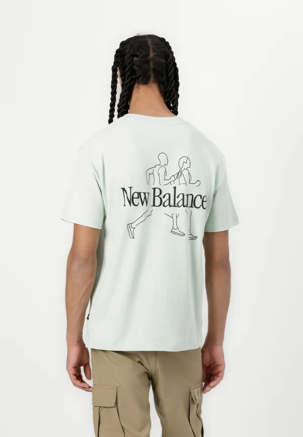 STREET CLASSICS RUNNERS  - T-Shirt print - clay ash