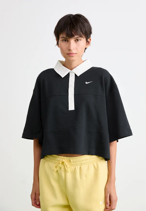 STREET - Poloshirt - black/white