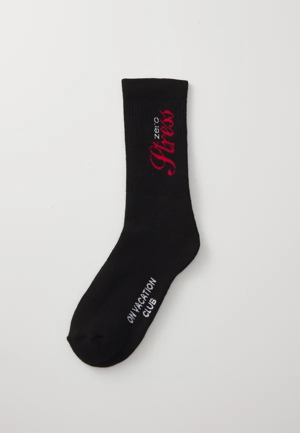 STRESS TENNIS SOCKS UNISEX - Socken - black
