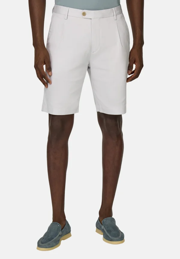 STRETCH BERMUDA - Shorts - ice