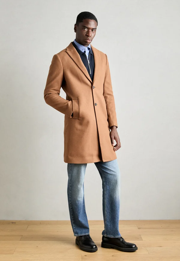 STRETCH COMFORT COAT - Klassischer Mantel - light brown