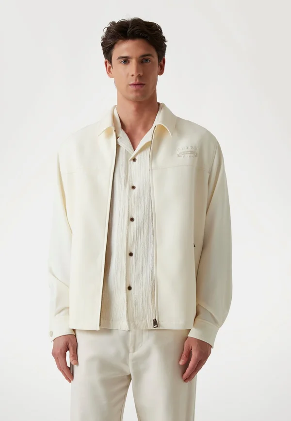 STRETCH - Leichte Jacke - grau