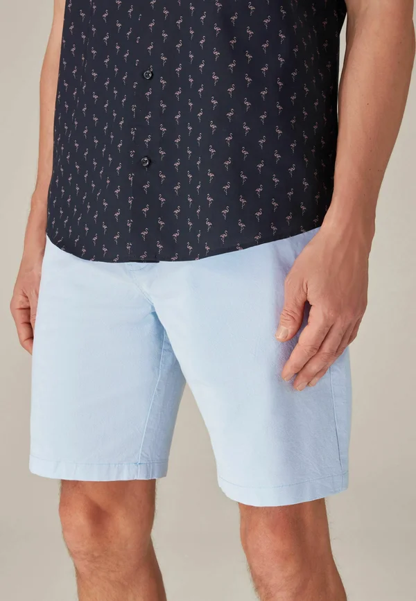 STRETCH - Shorts - light blue oxford