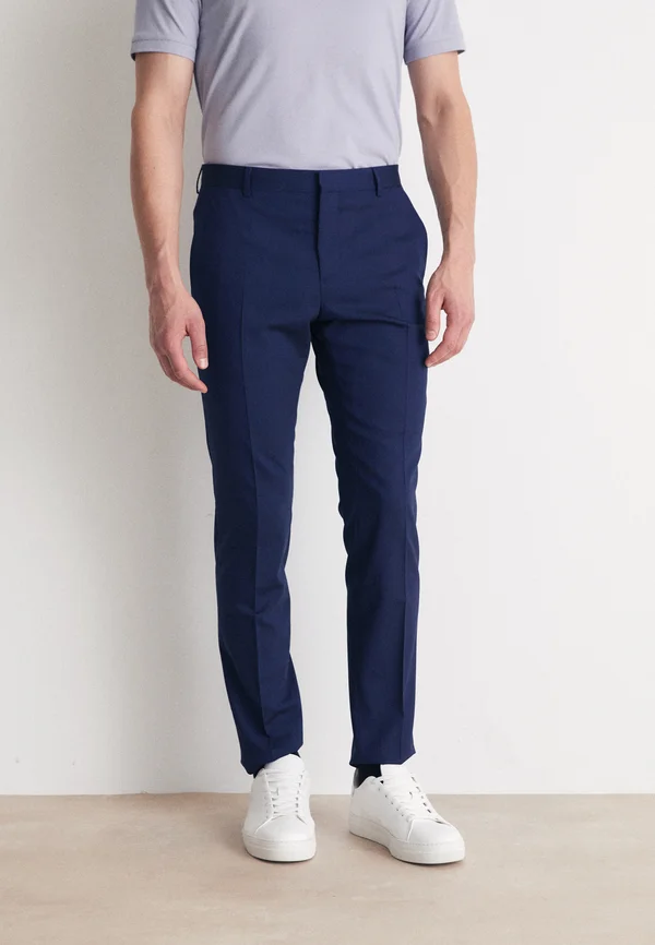 STRETCH SLIM SUIT PANT - Anzughose - ink blue