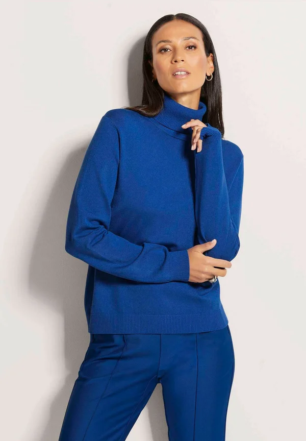 STRETCH - Strickpullover - royal blue