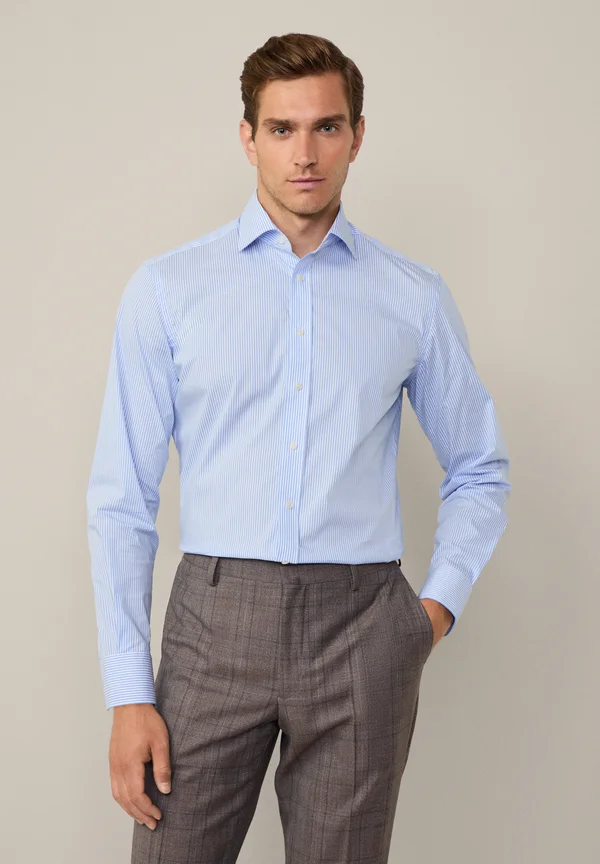 STRETCH STRIPE - Businesshemd - white sky