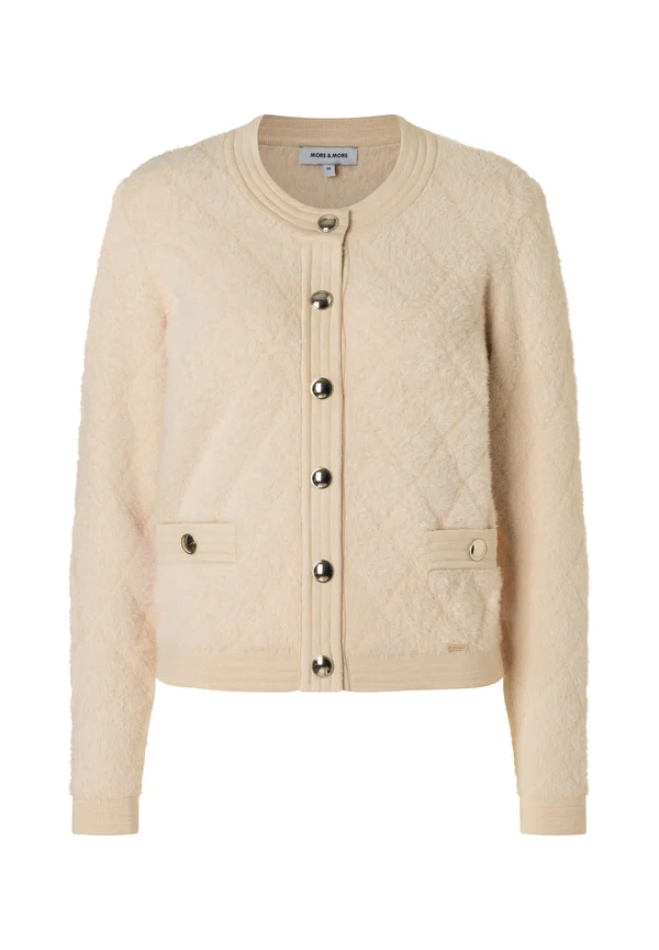 Strickjacke - almond cream