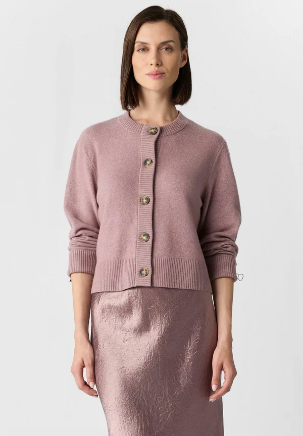 Strickjacke - altrosa