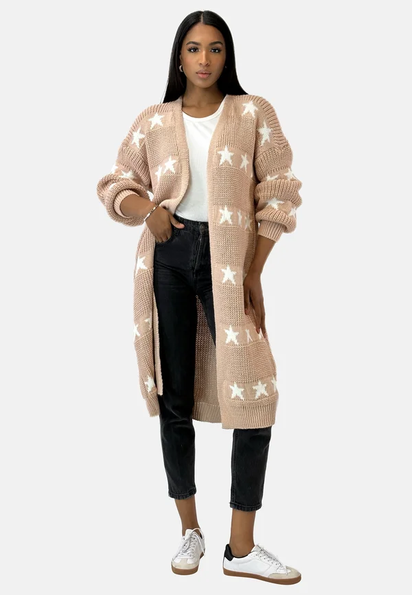 Strickjacke - altrosa